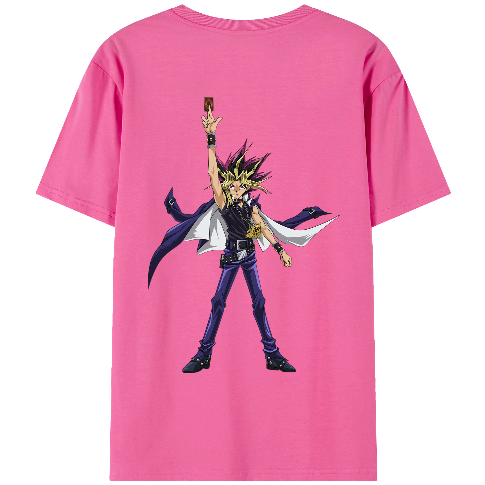 （画像用） 遊☆戯☆王 Yu-Gi-Oh! レディース半袖Tシャツ(バックプリント)